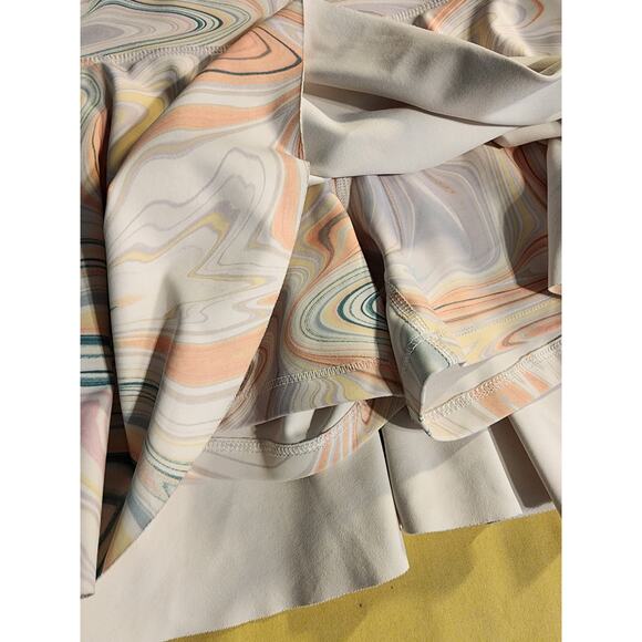 Old Navy Girls Active High Rise Powersoft Leggings & Skort Size 10/12 Marbled - Picture 4 of 6